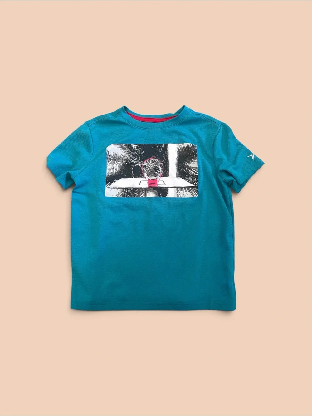 Old Navy Teal Short-Sleeve Graphic Tee